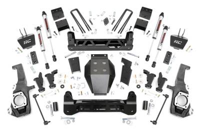 Rough Country Suspension Systems - Rough Country 11070 5" V2 Suspension Lift Kit for 20-26 Silverado/Sierra HD