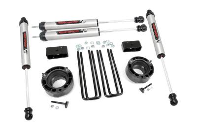Rough Country Suspension Systems - Rough Country 36270 2.5" V2 Suspension Lift Kit for 94-01 RAM 1500 4WD