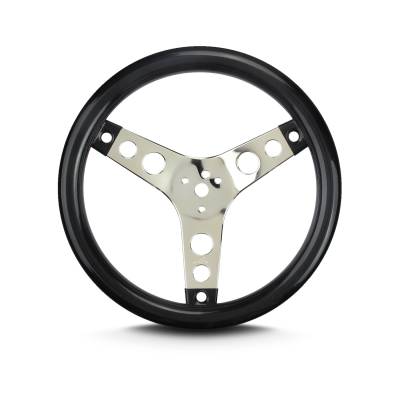 Lokar - Lokar CVA1-01A04BK Covico Standard 3 Hole Steering Wheel