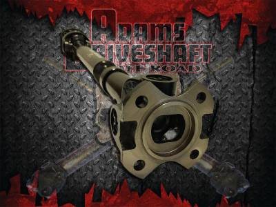 Adams Driveshaft - Adams ASDJK-1350F-S-OEM Front OEM Flange 1350 CV Driveshaft for Jeep Wrangler JK