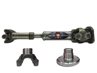 Adams Driveshaft - Adams ASDJK-1350R-S2D Rear 1350 Solid CV Driveshaft for Jeep Wrangler JK 2DR