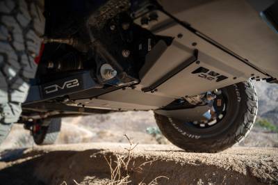 DV8 Offroad - DV8 Offroad SPTT1-09 Rear Belly Skid Plate for 24-26 Toyota Tacoma/4Runner