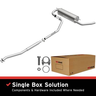 BRExhaust - BRExhaust 106-0286 Direct-Fit Exhaust System Replacement Kit