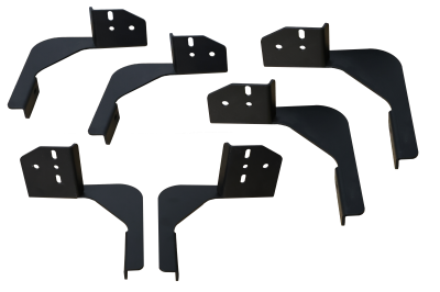 GEN-Y Hitch - GEN-Y Hitch GH-25104 Running Board Brackets Only for 11-24 RAM 2500/3500 Crew