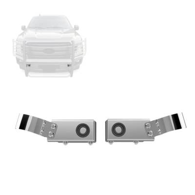 Black Horse Off Road - Black Horse GPS05S Grille Guard Sensor SS for 21-25 Ford F150 Silverado Ram