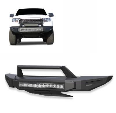 Black Horse Off Road - Black Horse AFB-FR19-K2 Armour-II Bumper Only for 19-23 Ford Ranger
