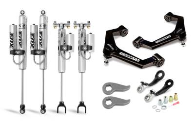 Cognito Motorsports Truck - Cognito 110-P0929 3" Leveling Kit w/Fox PSRR Shocks for 20-25 GM 2500HD/3500HD