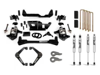 Cognito Motorsports Truck - Cognito 110-P0970 6" Lift w/Fox Shocks for 01-10 Silverado/Sierra 2500HD/3500HD