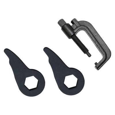 Freedom Off-Road - Freedom FO-G101F+FO-UTTOOL 1-3" Leveling Kit w/Torsion Keys for 99-06 Chevy/GMC