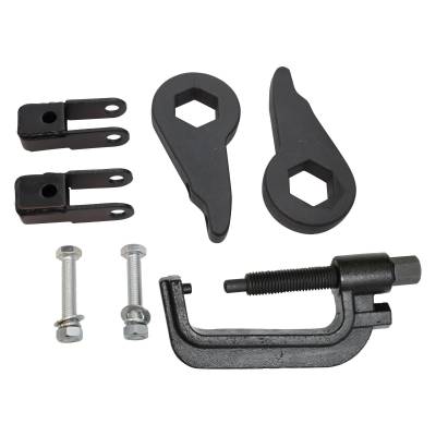 Freedom Off-Road - Freedom O/R FO-G101F+FO-G406+FO-UTTOOL 1-3" Leveling Kit for 99-06 Chevy/GMC 4WD