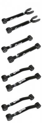 Freedom Off-Road - Freedom FO-J705FU-ADJ+FO-J705RU-ADJ+FO-J705L-ADJ2 0-8" Arms Kit for 97-06 TJ
