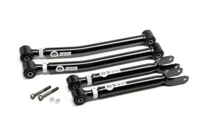 Freedom Off-Road - Freedom FO-J703FU-ADJ+FO-J703FL-ADJ 0-4.5" Adj FR U/L Arms for 07-18 Wrangler JK