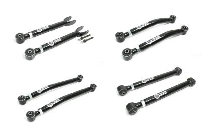 Freedom Off-Road - Freedom FO-J703-ADJ4 0-4.5" F/R Upper/Lower Arms for 07-18 Jeep Wrangler JK