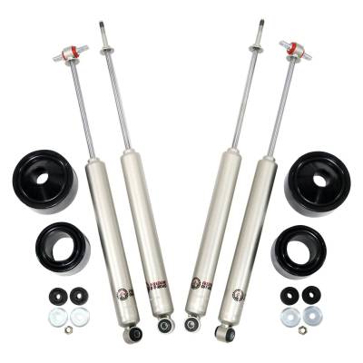 Freedom Off-Road - Freedom FO-J303+FO-J303F25+FO-J303R25 2.5" Lift FR/RR w/Shocks for 07-18 Jeep JK