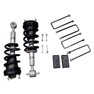 Freedom Off-Road - Freedom FO-G803-KIT 3" Front Struts 2" Rear Blocks for 07-19 Silverado/Sierra