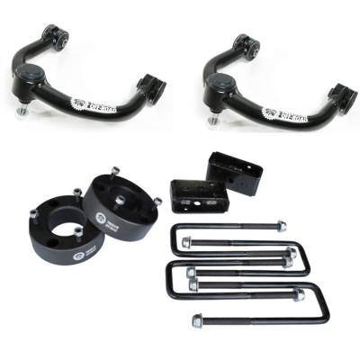 Freedom Off-Road - Freedom FO-F604-2AL+FO-F704FU 3/2" FR/RR Structs Blocks UCA for 04-20 Ford F150