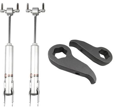 Freedom Off-Road - Freedom FO-G105F+FO-G304F 1-3" FR Leveling Torsion Keys 20-24 Sierra/Silverado