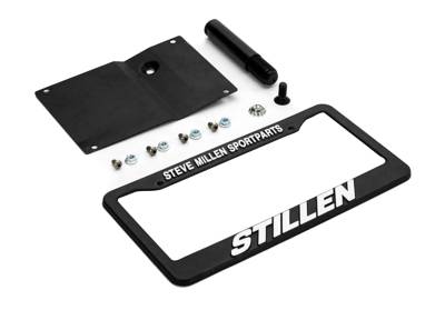 Stillen - Stillen 105470 Front License Plate Relocator for 04-08 Infiniti G35 Coupe