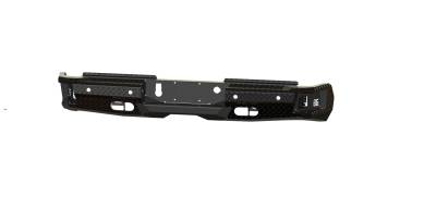 Bodyguard Bumpers - Bodyguard Bumpers KFC20BYG' Series Rear Gloss Black Rear Bumper