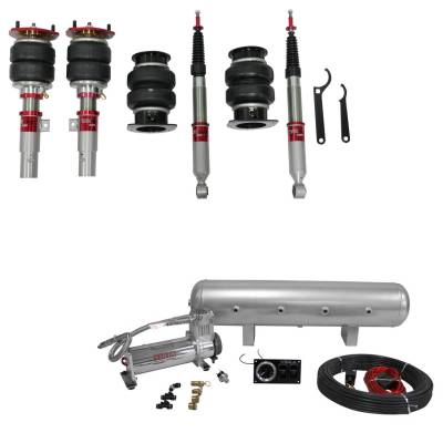 TruHart - TruHart TH-H1014-1+TH-MM01 Air Struts w/Essential 17-21 Honda Civic Hatchback