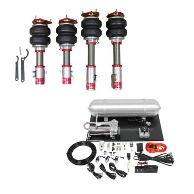 TruHart - TruHart TH-T1007+TH-MM01 Air Struts w/Essential for 02-12 Camry Lexus ES350