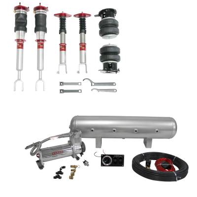 TruHart - TruHart TH-N1006+TH-MM01 Air Struts w/Essential for 03-07 Infiniti G35/350Z