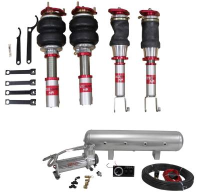 TruHart - TruHart TH-N1004+TH-MM01 Air Struts w/Essential for 02-08 Altima/Maxima