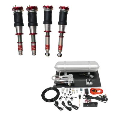 TruHart - TruHart TH-M1001+TH-MM01 Air Struts w/Essential Management for 90-05 Mazda Miata