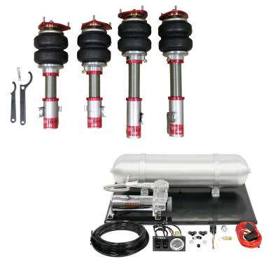 TruHart - TruHart TH-T1006+TH-MM03 Air Struts w/Basic for 95-08 Avalon Camry ES300 Solara