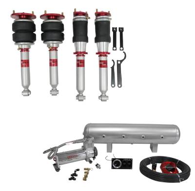 TruHart - TruHart TH-L1001+TH-MM01 Air Struts Essential for 98-05 Lexus GS300/GS400/GS430