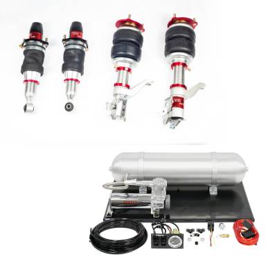TruHart - TruHart TH-H1011+TH-MM03 Air Struts w/Basic for 02-06 Acura RSX 01-05 Civic