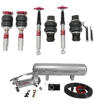TruHart - TruHart TH-D1003+TH-MM01 Air Struts w/Essential Man. 05+ 300/Challenger/Magnum
