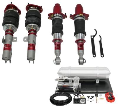TruHart - TruHart TH-T1003+TH-MM03 Air Struts w/Basic for 03-19 Corolla Matrix Vibe