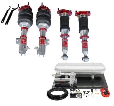 TruHart - TruHart TH-S1003+TH-MM03 Air Struts w/Basic for 08-16 Subaru WRX