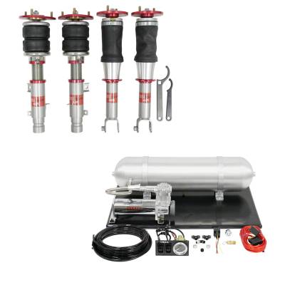 TruHart - TruHart TH-M1004+TH-MM03 Air Struts w/Basic for 07-17 Mitsubishi Lancer