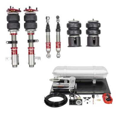 TruHart - TruHart TH-H1017+TH-MM03 Air Struts w/Basic for 99-04 Honda Odyssey 03-08 Pilot