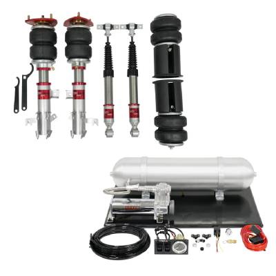 TruHart - TruHart TH-H1013+TH-MM03 Air Struts w/Basic Management for 05-10 Honda Odyssey
