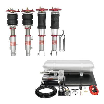 TruHart - TruHart TH-H1010+TH-MM03 Air Struts w/Basic for 15-20 Acura TLX 13-17 Accord