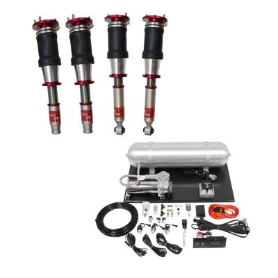 TruHart - TruHart TH-H1007+TH-MM03 Air Struts w/Basic 01-03 Acura CL 98-03 TL 98-02 Accord