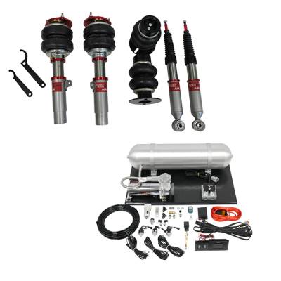TruHart - TruHart TH-V1003+TH-MM02 Air Struts w/Element Mgmt for 05-19 Volkswagen