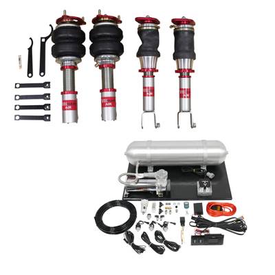 TruHart - TruHart TH-N1004+TH-MM02 Air Struts w/Element for 02-08 Altima/Maxima