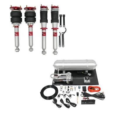 TruHart - TruHart TH-L1001+TH-MM02 Air Struts w/Element for 98-05 Lexus GS300/GS400/GS430