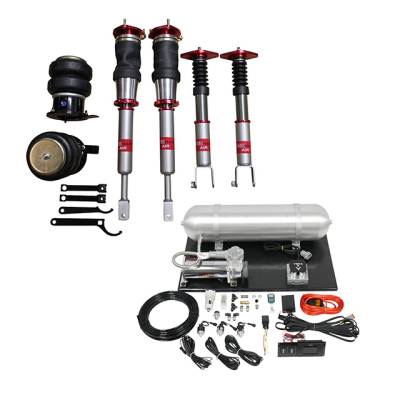 TruHart - TruHart TH-I1002+TH-MM02 AirPlus Air Struts w/Element for 06-10 Infiniti M35 RWD