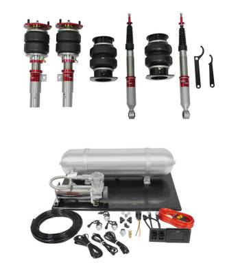 TruHart - TruHart TH-H1014+TH-MM02 Air Struts w/Element for 23+ Acura Integra 16+ Civic