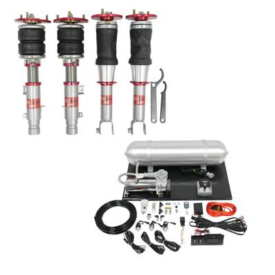 TruHart - TruHart TH-H1010+TH-MM02 Air Struts w/Element for 15-20 Acura TLX 13-17 Accord