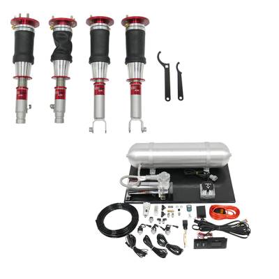 TruHart - TruHart TH-H1009+TH-MM02 Air Struts w/Element 09-14 Acura TL TSX 08-12 Accord