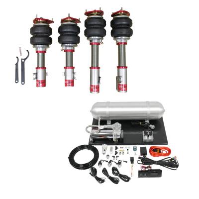 TruHart - TruHart TH-T1006+TH-ME01 Air Struts w/Evo for 95-08 Avalon Camry ES300 Solara