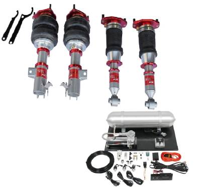 TruHart - TruHart TH-S1003+TH-ME01 Air Struts w/Evo for 08-16 Subaru Sti WRX