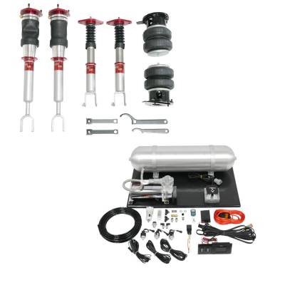TruHart - TruHart TH-N1006+TH-ME01 Air Struts w/Evo for 03-08 Nissan 350Z Infiniti G35