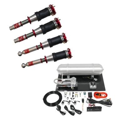 TruHart - TruHart TH-M1001+TH-ME01 Air Struts Kit w/Evo Management for 90-05 Mazda Miata